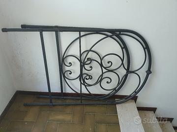 letto in ferro battuto