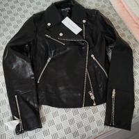 giacca pelle miss selfridge