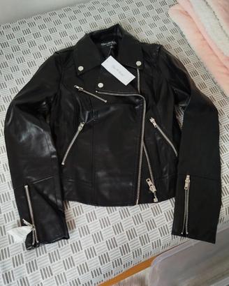 giacca pelle miss selfridge