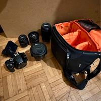 Nikon d3500 vr kit + obiettivi a corredo