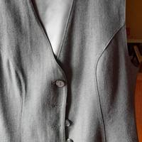 gilet grigio