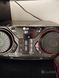 lg ck 43 ( sistema mini hi fi 300 watt )