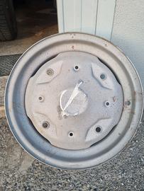 Cerchioni in ferro Fiat 500R usati del 1972 5 fori