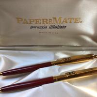 Papermate vintage anni 80 penna a sfera+portamine