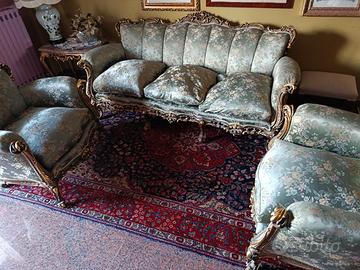 salotto,salottino, poltrone , divano, antico,XV I