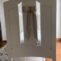 Lettino come nuovo Nanan Tato bianco.