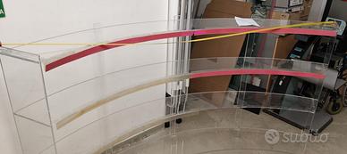 Espositore gondola curva per negozio