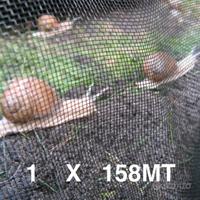 Rete in PEHD l 158m X h 2m per recinzione lumache