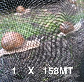 Rete in PEHD l 158m X h 2m per recinzione lumache