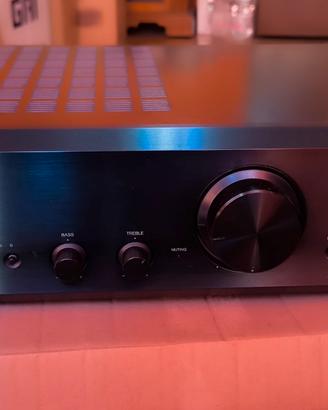 amplificatore Onkyo e 2 casse 3 vie  indiana line