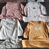 N. 4 Pigiama 3 anni bimba bambina