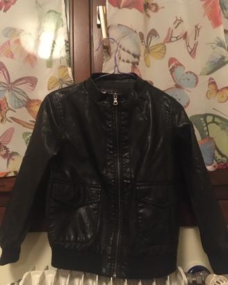 Giacca pelle bambino