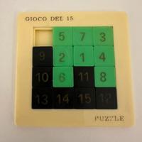 Rompicapo /Puzzle Gioco del 15 vintage