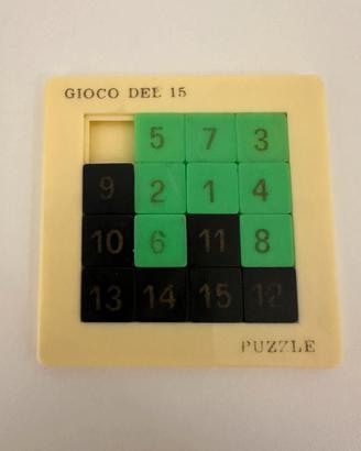 Rompicapo /Puzzle Gioco del 15 vintage