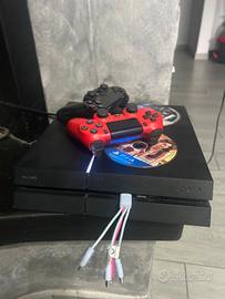 Play station 4 + due controller+giochi