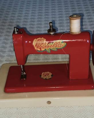Macchina da cucire Rosella giocattolo anni 60
