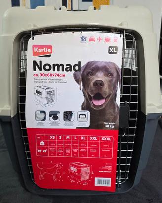 Transportino per cani KARLIE NOMAD XL [90x60x74cm]