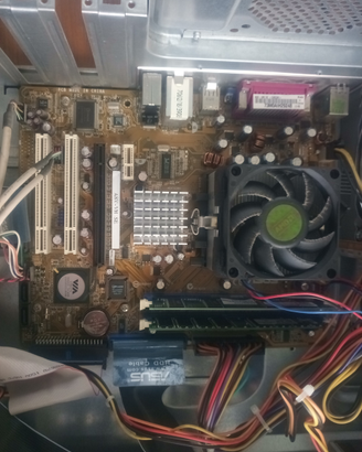 Asus A8V-VM SE + AMD Athlon 3200 512Mb