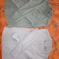 2 camicie color azzurro, tg 13/14 anni da  bambino
