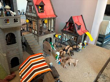 Playmobil 3443 3445 3448 Medioevo vintage mix