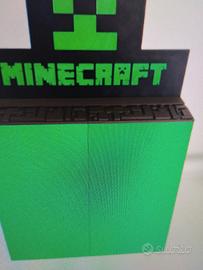 espositore Minecraft funko Kinder Joy 