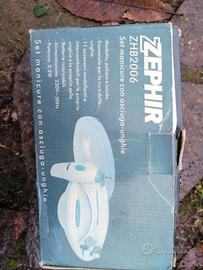 set manicure con  asciuga unghie 