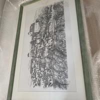 Quadro Azzinari serigrafia