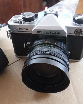 Fujica ST605 + Praktica TL1000