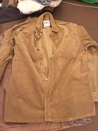 camicie velluto maniche lunghe uomo tg l