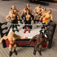 Ring wrestling "molleggiato" della WWE delle star