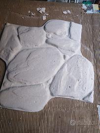 Stampo finta pietra in plastica rigida molto resis