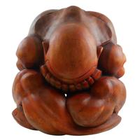 Yogi Liberator in Legno Massello di Suar XL 40cm