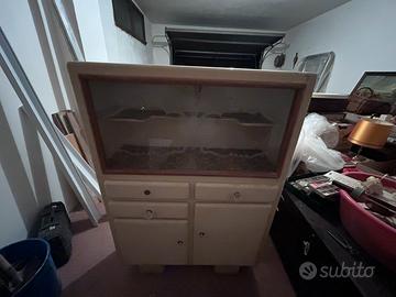 Vetrina Credenzino Cucina Vintage Anni ‘50