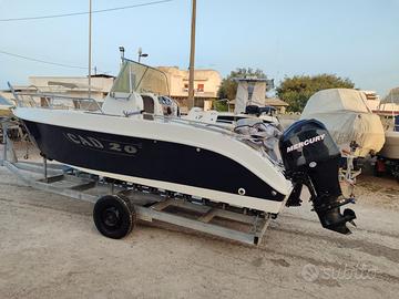 Barca OPEN 6.20MT con Mercury 4t