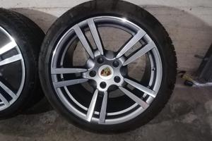 Ruote 19 copri mozzi PORSCHE 991 997 ricambi lega