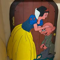 Pannelli biancaneve e i sette nani