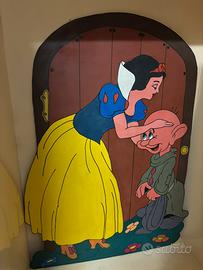 Pannelli biancaneve e i sette nani