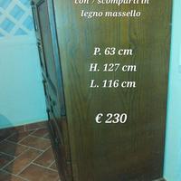 Mettitutto settimino in legno