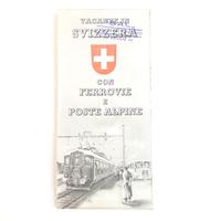Cartina Svizzera: Autostrade, Ferrovie, Poste