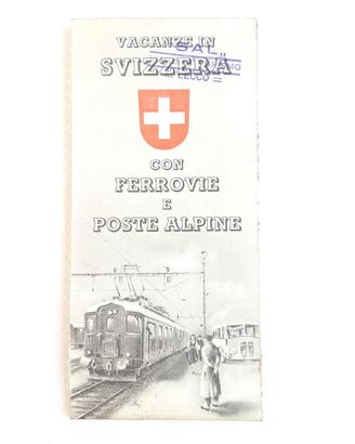 Cartina Svizzera: Autostrade, Ferrovie, Poste