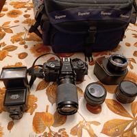 Reflex analogica e accessori 