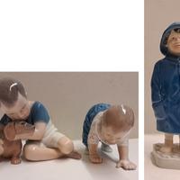 porcellana statuine bimbi