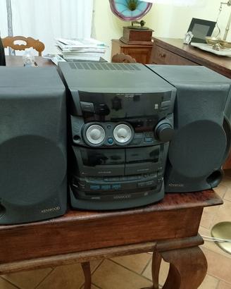 stereo kenwood piatto 3 cd