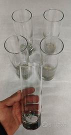 Bicchieri whisky vintage vetro verde made in Italy