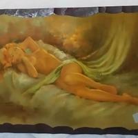 QUADRO VINTAGE - NUDO DI DONNA - CARLO PARISI MILA