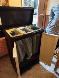 mobiletto raccolta differenziata 