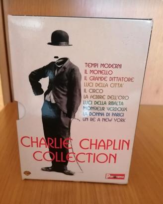 collezione dvd Charlie Chaplin 