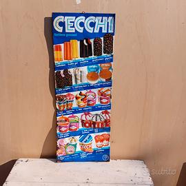 Insegna Tabella Gelati Cecchi