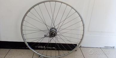 Ruota bici-contopedale