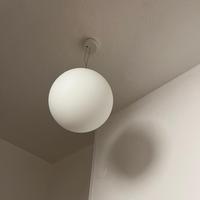 coppia di lampadari doppia dimensione